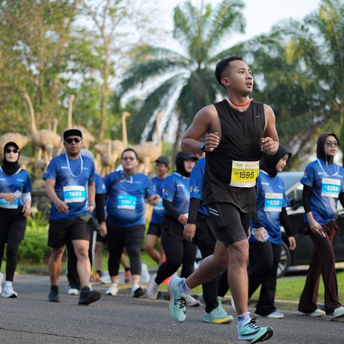 Race photo from BOGORUN 2026