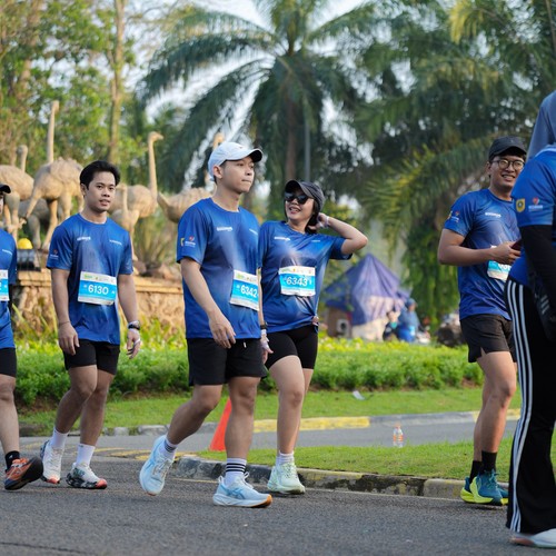 Race photo from BOGORUN 2026