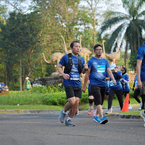 Race photo from BOGORUN 2026