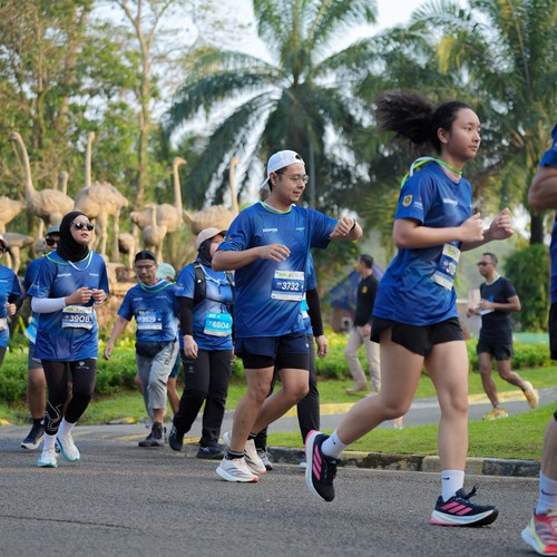 Race photo from BOGORUN 2026