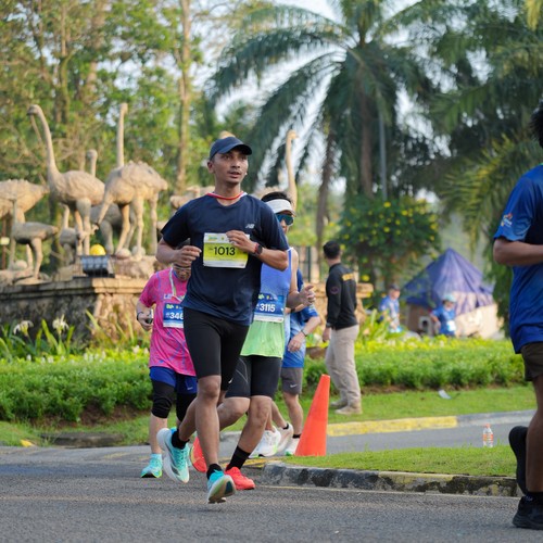 Race photo from BOGORUN 2026