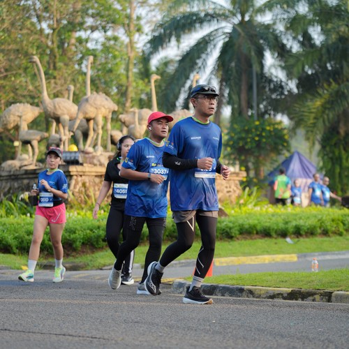 Race photo from BOGORUN 2026