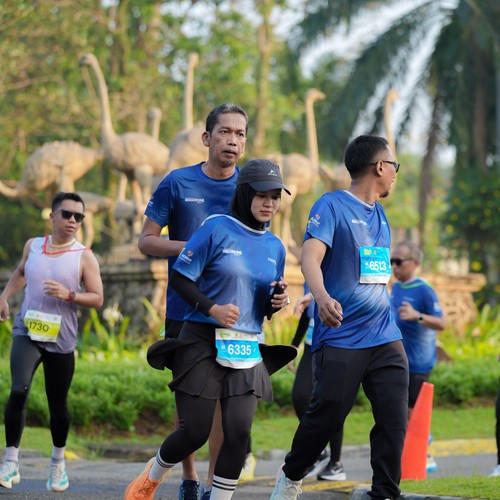 Race photo from BOGORUN 2026