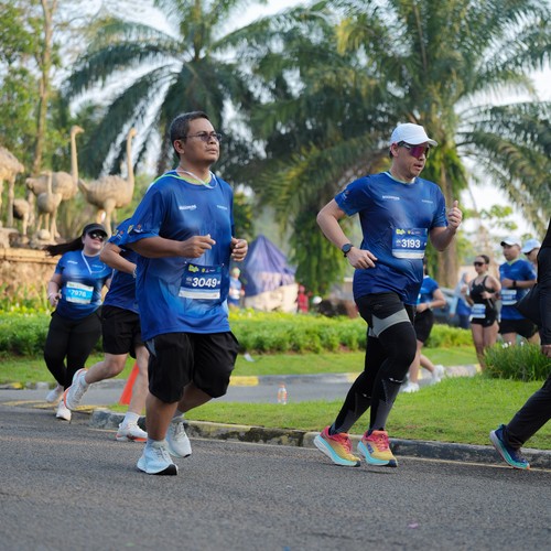 Race photo from BOGORUN 2026
