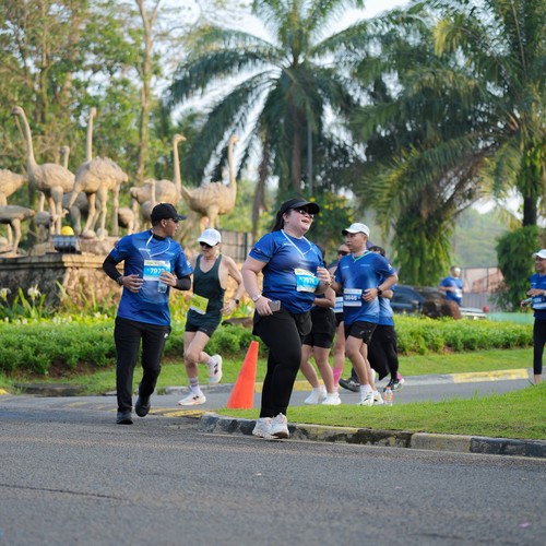 Race photo from BOGORUN 2026