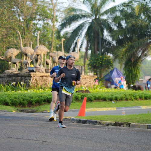 Race photo from BOGORUN 2026