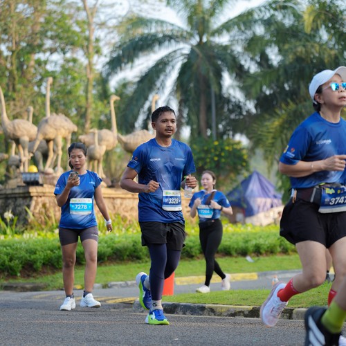 Race photo from BOGORUN 2026
