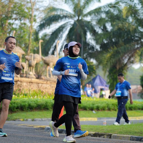 Race photo from BOGORUN 2026