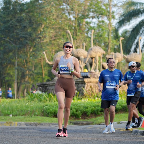 Race photo from BOGORUN 2026