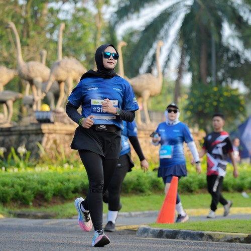 Race photo from BOGORUN 2026