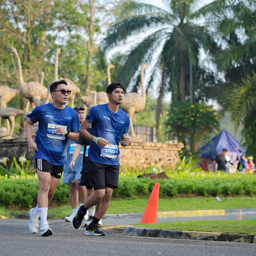 Race photo from BOGORUN 2026