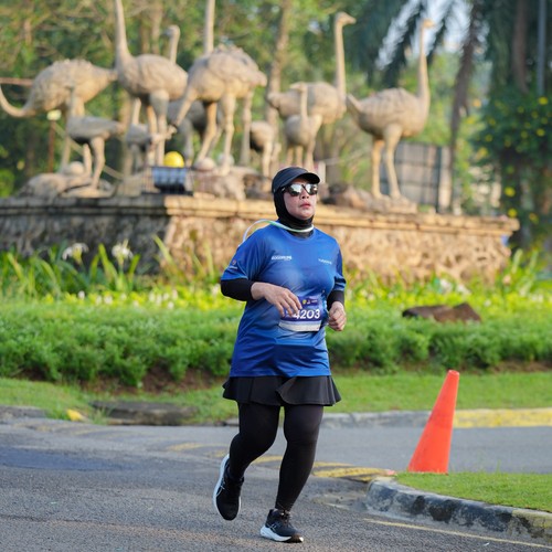 Race photo from BOGORUN 2026