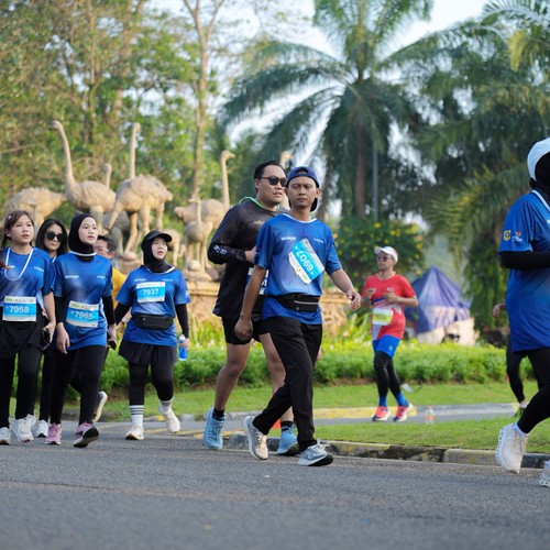Race photo from BOGORUN 2026