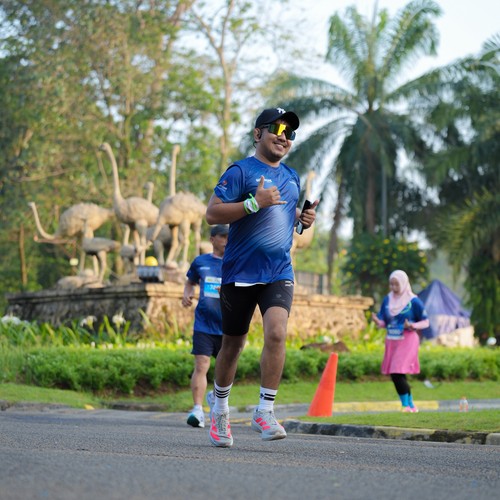 Race photo from BOGORUN 2026