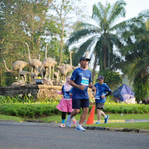 Race photo from BOGORUN 2026