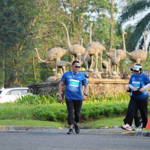 Race photo from BOGORUN 2026