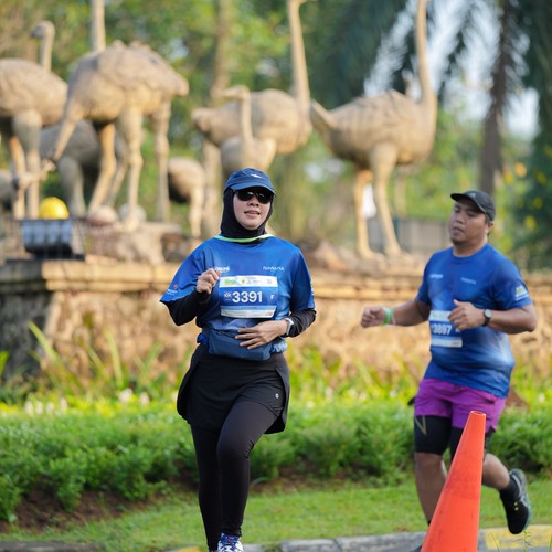 Race photo from BOGORUN 2026