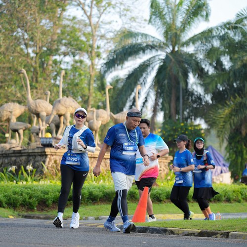 Race photo from BOGORUN 2026