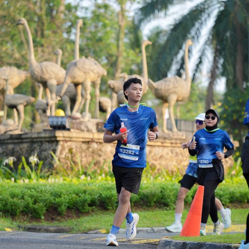 Race photo from BOGORUN 2026