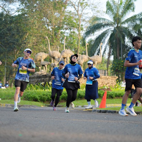 Race photo from BOGORUN 2026