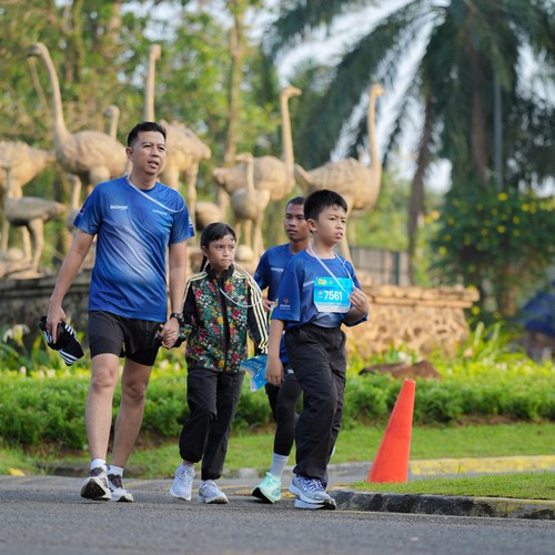 Race photo from BOGORUN 2026