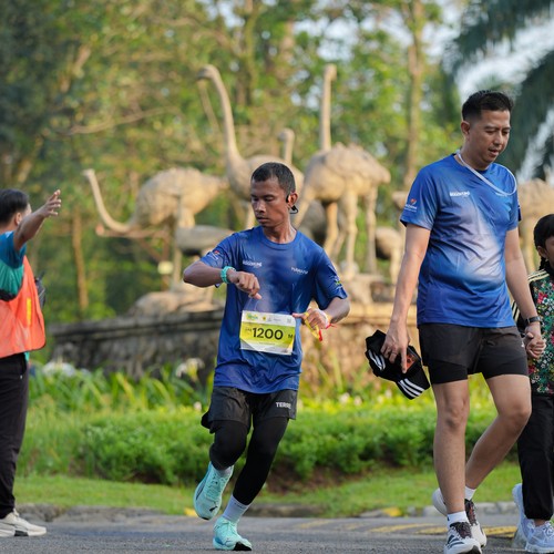 Race photo from BOGORUN 2026