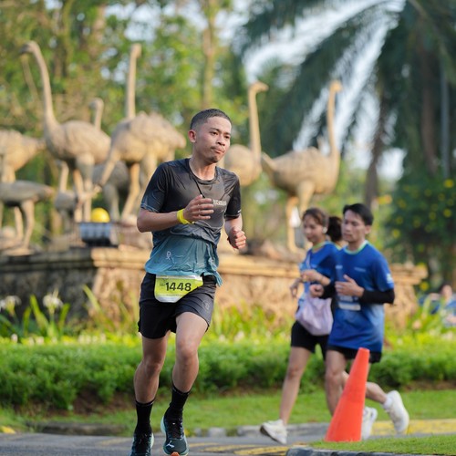 Race photo from BOGORUN 2026