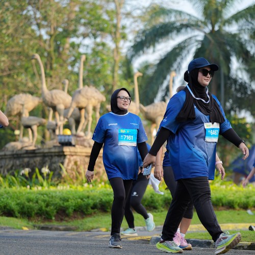 Race photo from BOGORUN 2026