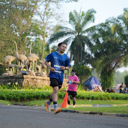 Race photo from BOGORUN 2026