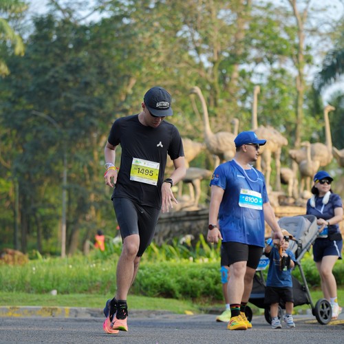 Race photo from BOGORUN 2026