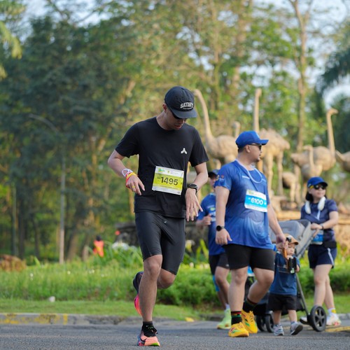 Race photo from BOGORUN 2026