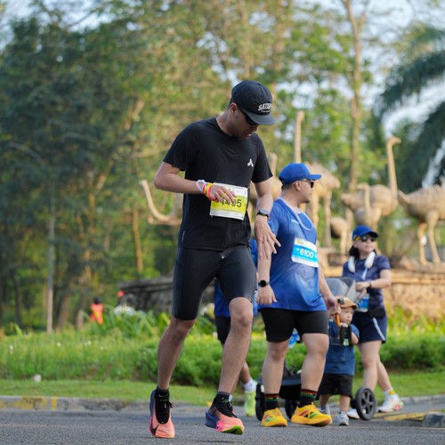Race photo from BOGORUN 2026
