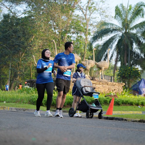 Race photo from BOGORUN 2026