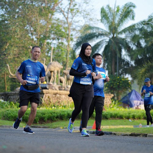 Race photo from BOGORUN 2026