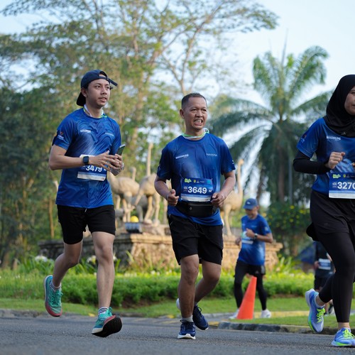 Race photo from BOGORUN 2026