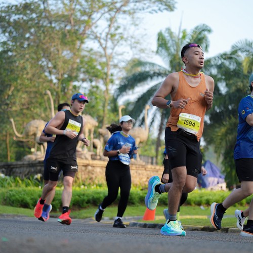Race photo from BOGORUN 2026