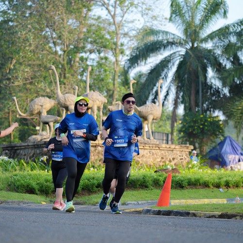 Race photo from BOGORUN 2026