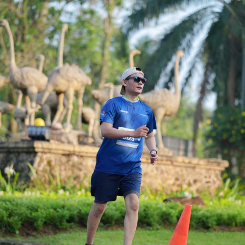 Race photo from BOGORUN 2026
