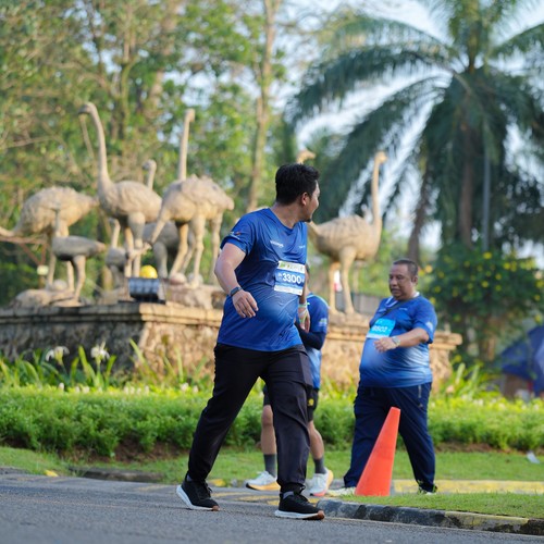 Race photo from BOGORUN 2026