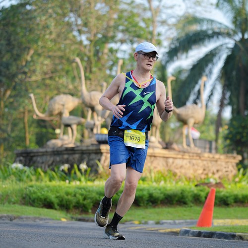 Race photo from BOGORUN 2026