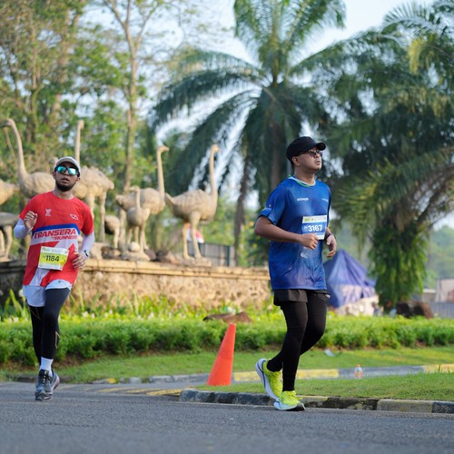 Race photo from BOGORUN 2026