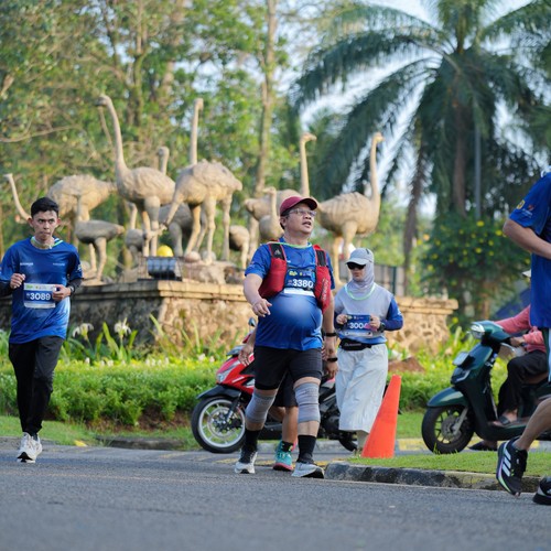 Race photo from BOGORUN 2026