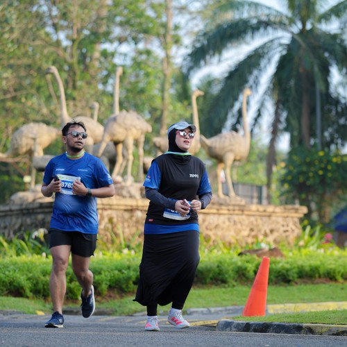 Race photo from BOGORUN 2026