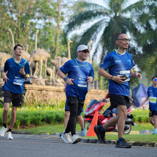 Race photo from BOGORUN 2026
