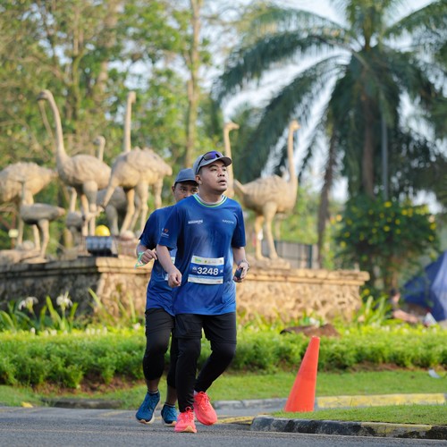 Race photo from BOGORUN 2026