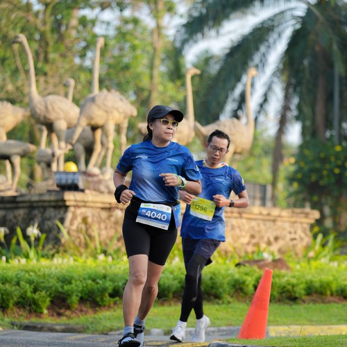 Race photo from BOGORUN 2026