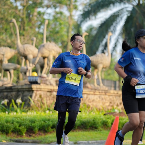 Race photo from BOGORUN 2026