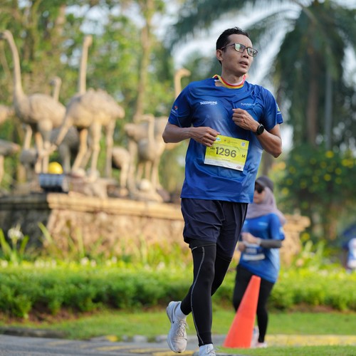 Race photo from BOGORUN 2026