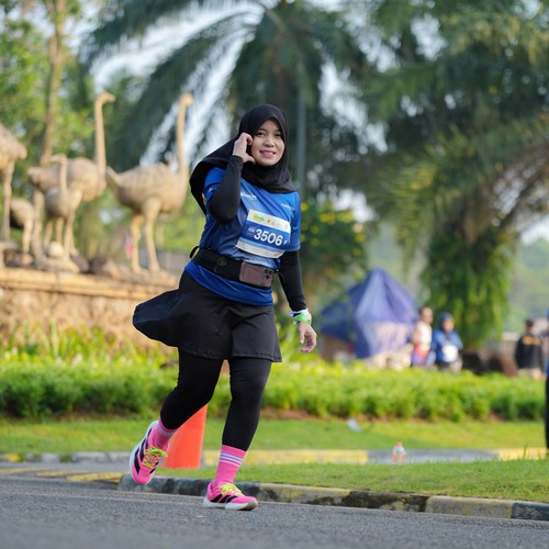 Race photo from BOGORUN 2026