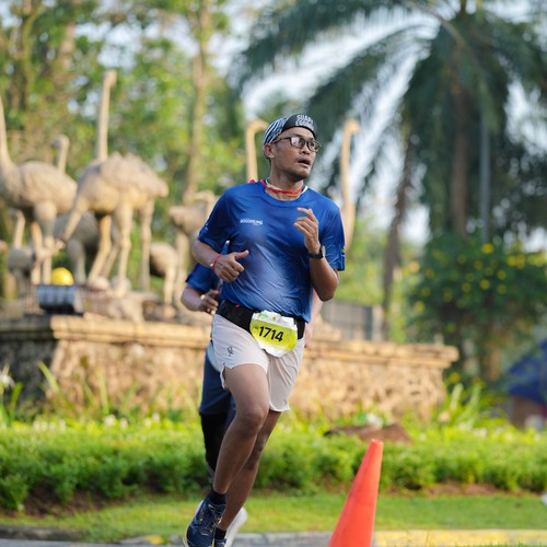 Race photo from BOGORUN 2026